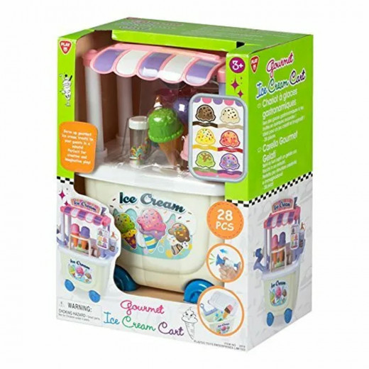 Play Go | Gourmet Ice Cream Cart Playset