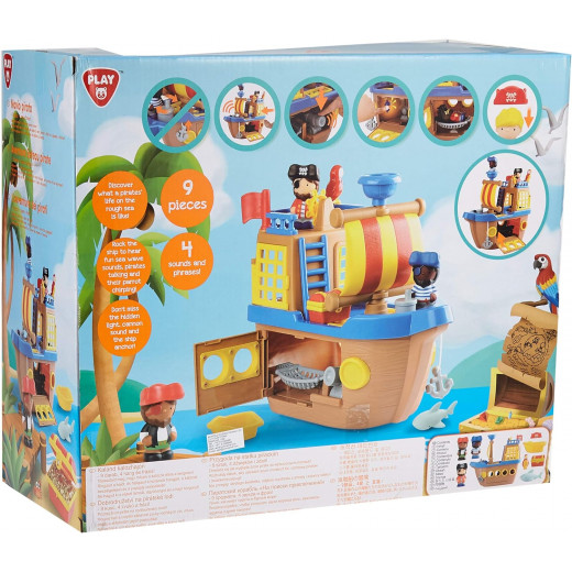 Play Go Pirate Ship Adventure 9 pcs