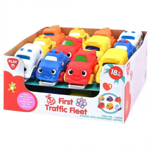 Play Go First Traffic Fleet, Assorted Color, 1 Pieces