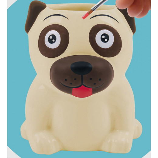 Play Go | Paint Your Own | Pug Ceramic