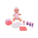 Dolls World | Drink & Wet Olivia Doll With Accessories | 38 cm