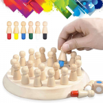 K Toys | Wooden Memory Chess Board Game