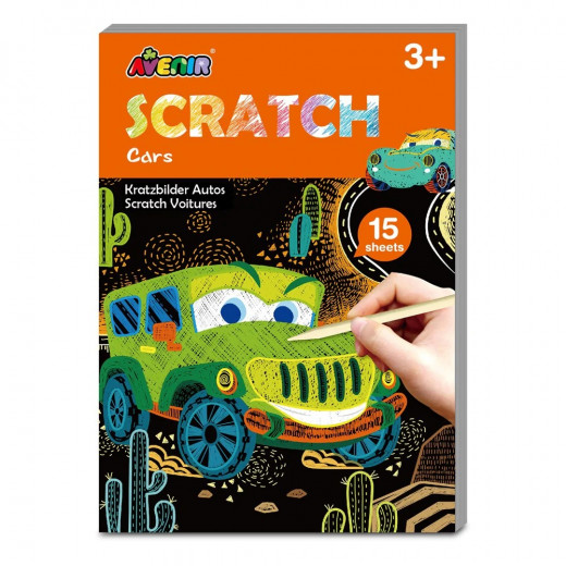 AVENIR - Mini Scratch Book - Cars