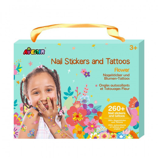 AVENIR - Nail Stickers and Tattoos - Flower