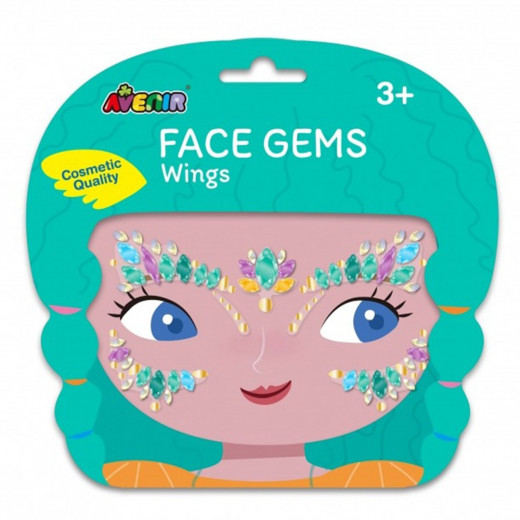 AVENIR - Face Gems - Feather