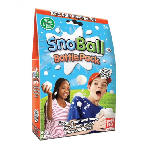 Zimpli Kids | Snowball Battle Pack 4 Use Pack - 80g