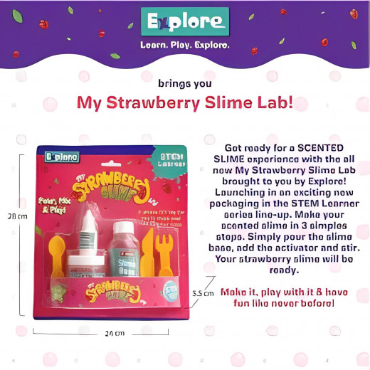 Play Craft | My Strawberry Slime Lab