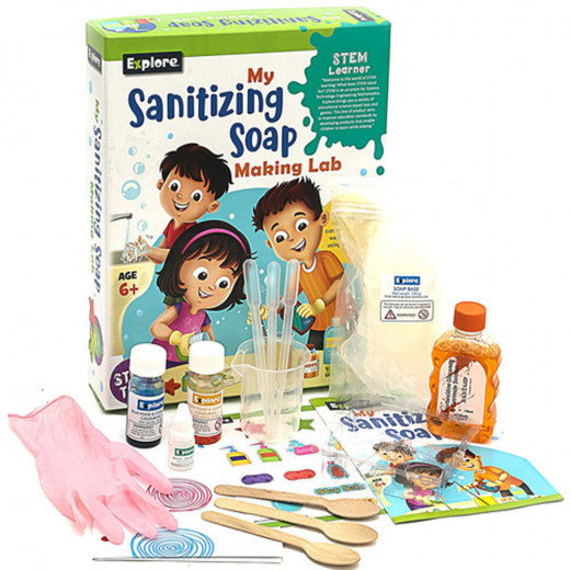 Play Craft | My Sanitising Soap Making Lab