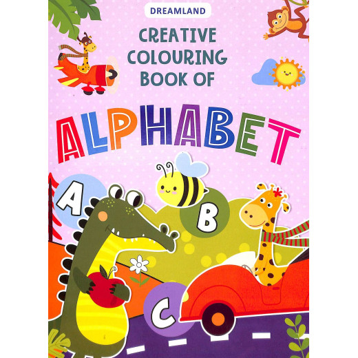 Dreamland creative coloring book of alphabet ABC