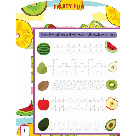 Dreamland | Write And Wipe Book | Fruit | An Early Learning Book For Kids