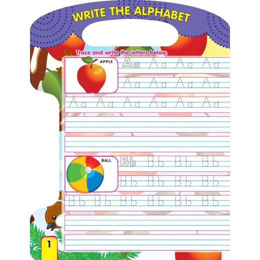 Dreamland | Write And Wipe Book | Alphabets | An Early Learning Book For Kids