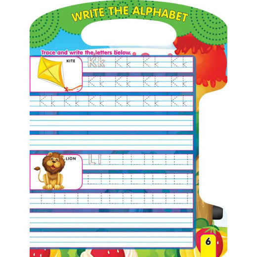 Dreamland | Write And Wipe Book | Alphabets | An Early Learning Book For Kids