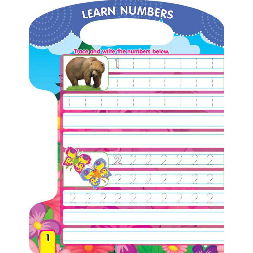 Dreamland | Write And Wipe Book | Numbers | An Early Learning Book For Kids