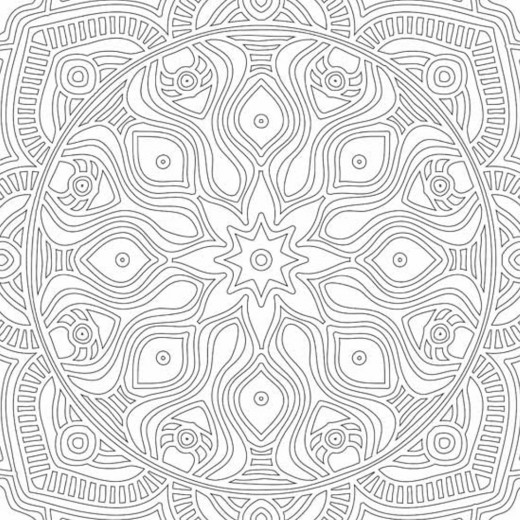 Dreamland | Refreshing Mandala | Coloring Book for Adults