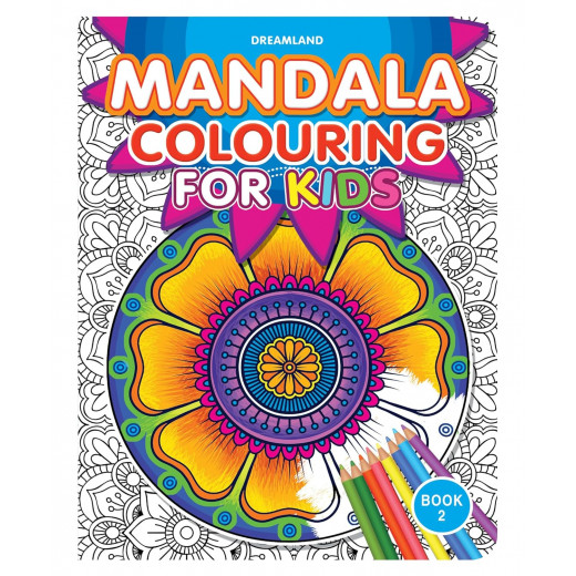 Dreamland mandala coloring for kids
