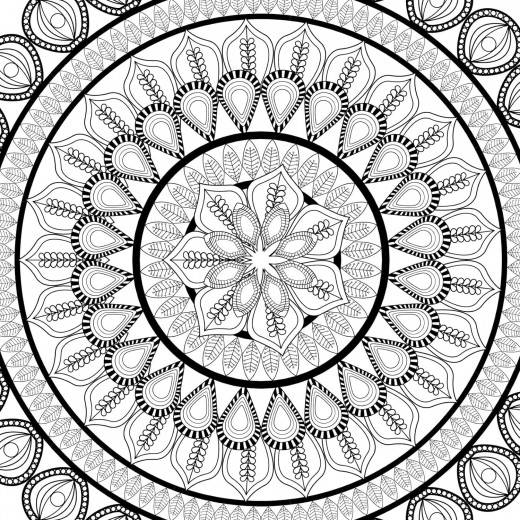 Dreamland | Refreshing Mandala | Coloring Book for Adults