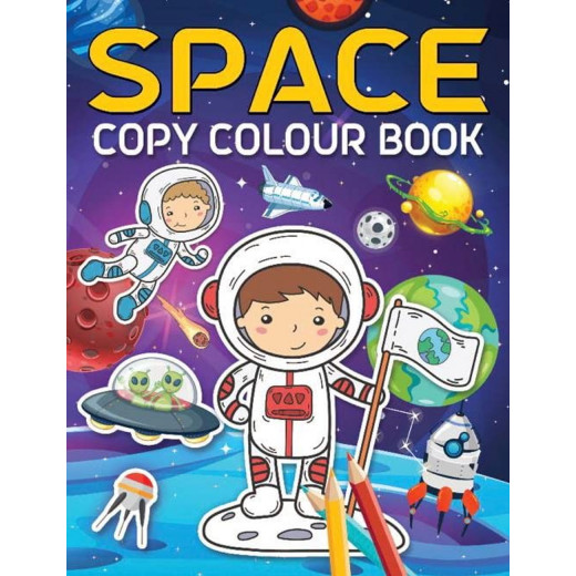 Dreamland Space Copy Coloring Book