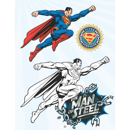 Dreamland Superman Copy Coloring Book