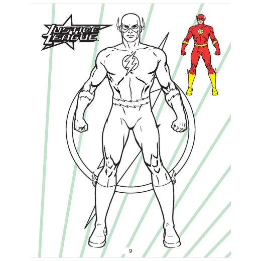 Dreamland Justice League Copy Coloring Book