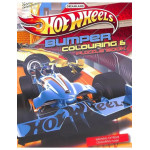 Dreamland Hot Wheels Bumper Coloring & Puzzle Book