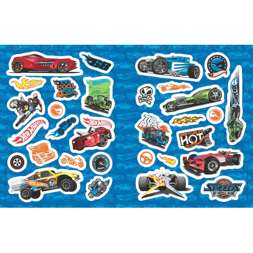 Dreamland Hot Wheels Activity Book with Stickers