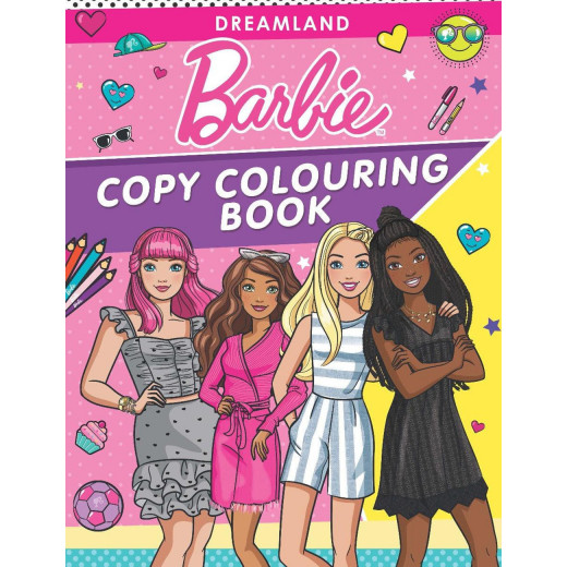 Dreamland | Barbie Copy Coloring Book 4 | A Drawing & Activity Book For Kids