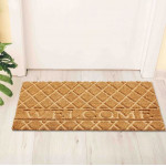 Astra Coco Shape 45x75cm Doormat Beige - Welcome