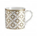 Easy Life Deco 400ml Mug - Gold & White