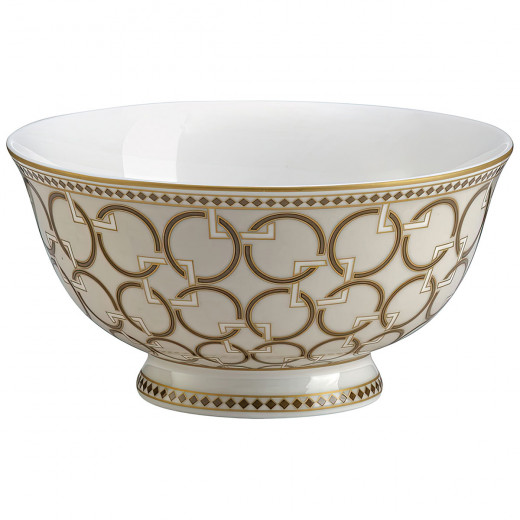 Easy Life Deco 2-Piece 11cm Bowl Set in Box - Gold & White