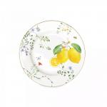 Easy Life Fleurs et Citrons 19cm Side Plate - Multicolored