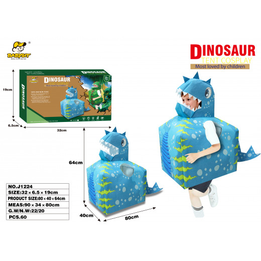 fabric dinosaur cosplay