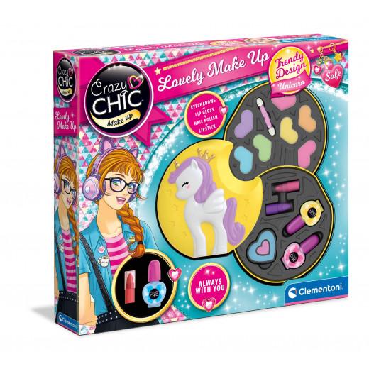 Crazy Chic-Unicorn Palette - Make-Up Set