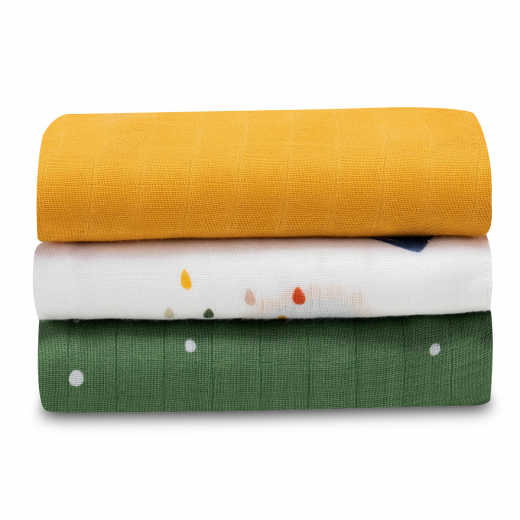 Lionelo Swaddle Bamboo  Box Dino