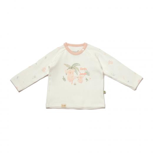 BiOrganic Koala Jungle Sweat Pink (6-9 Months)