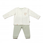 BiOrganic Koala Jungle Pyjamas Set Mint (9-12 Months)