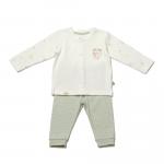 BiOrganic Koala Jungle Pyjamas Set Mint (12-18 Months)