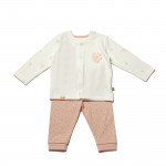 BiOrganic Koala Jungle Pyjamas Set Pink (6-9 Months)