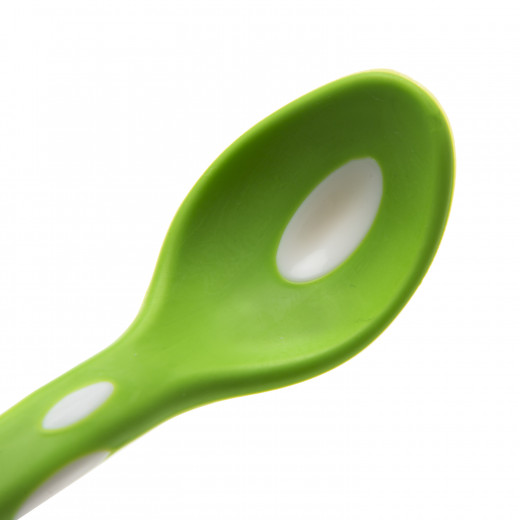 Babyjem Soft Tip Spoon 2 Pcs (Green & Blue)