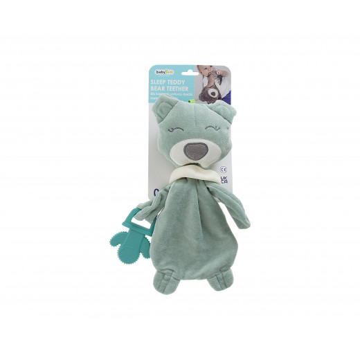 Babyjem My Sweet Bear Toy With Teether / Green