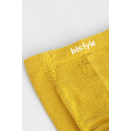 Bistyle Combed Cotton Single Tight (12-24 m) Yellow