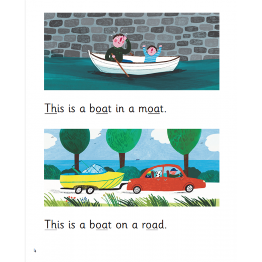 This Boat: My Letters and Sounds Phase Three Phonics Reader