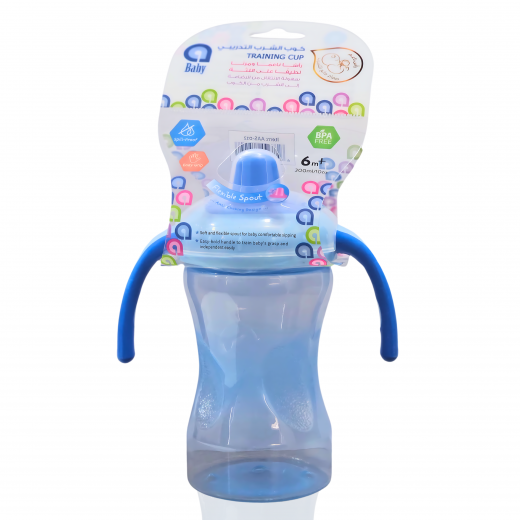 aBaby 300ml soft spout Training Cup / Blue