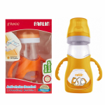 Farlin Feeding Bottle Plastic for Baby , 180ml - Orange