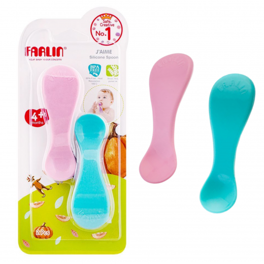 Farlin Silicone Spoons