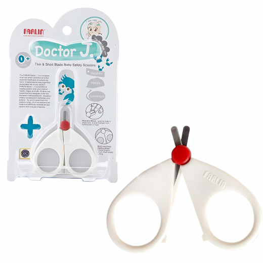 Farlin - Safety Scissors Thin Short Blade