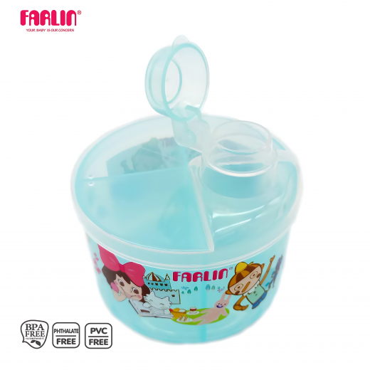 Farlin - Milk Powder Container 1 piece, ازرق