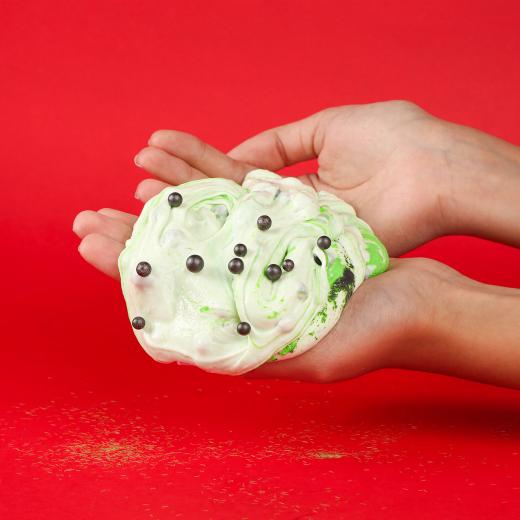 MamaSima Green monster Themed Slime