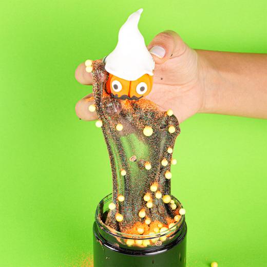 MamaSima Mr. Pumpkin Themed Slime