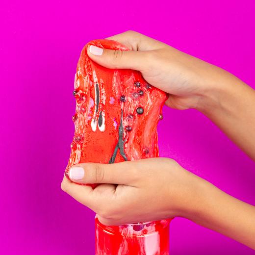 MamaSima Red Monster Themed Slime