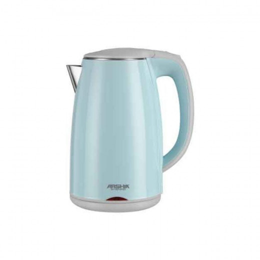 Arshia Electric Kettle Blue 1.7 Liter , 2150 Watt